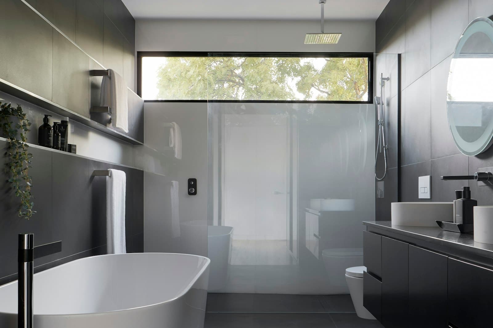 The main en-suite bathroom