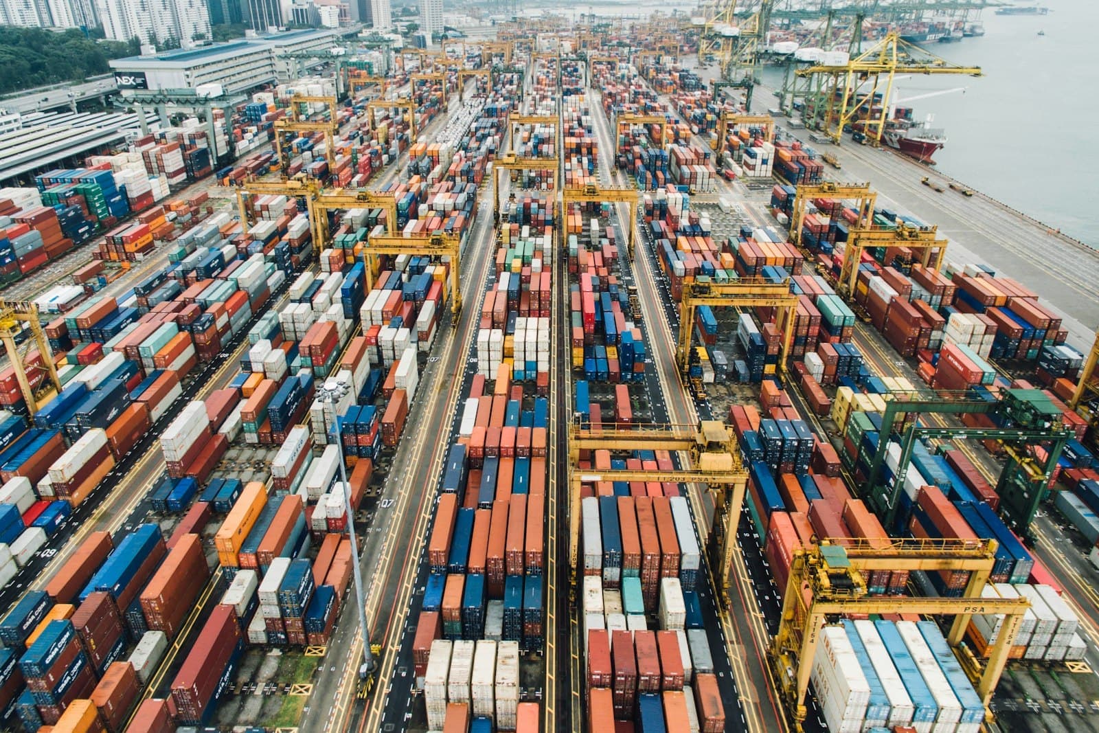 Msasa Logistics Park, with hard-stand yard and rail siding